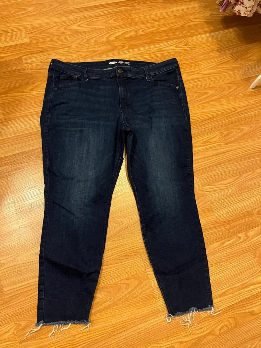 Old Navy Rockstar Super Skinny Mod Rose Jeans Size 20 - Picture 2 of 11